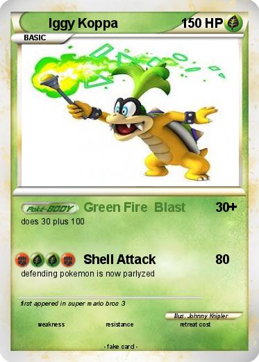 Pokemon Iggy Koppa