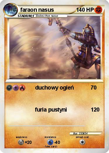 Pokemon faraon nasus