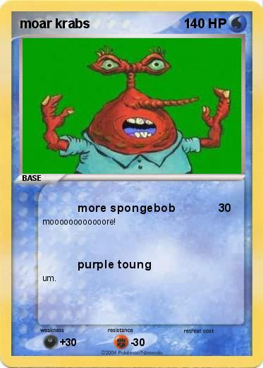 Pokemon moar krabs