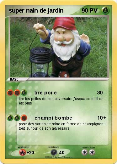 Pokemon super nain de jardin