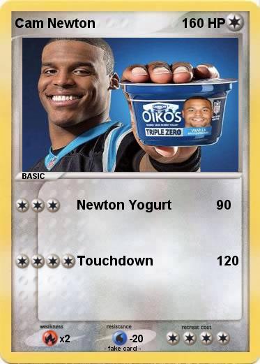 Pokemon Cam Newton
