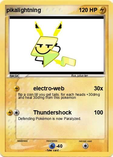 Pokemon pikalightning