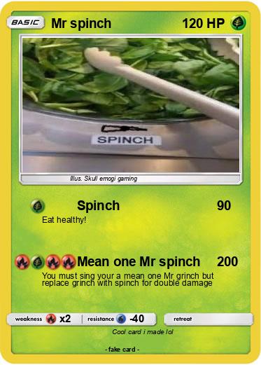 Pokemon Mr spinch
