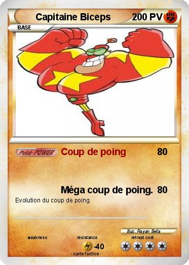 Pokemon Capitaine Biceps