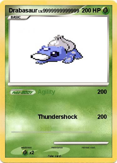Pokemon Drabasaur