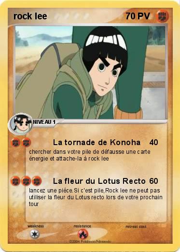 Pokemon rock lee