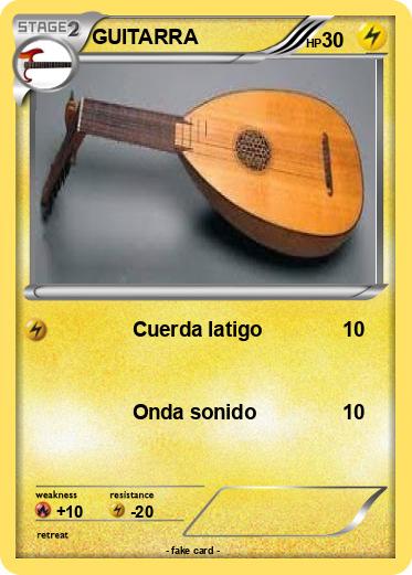 Pokemon GUITARRA