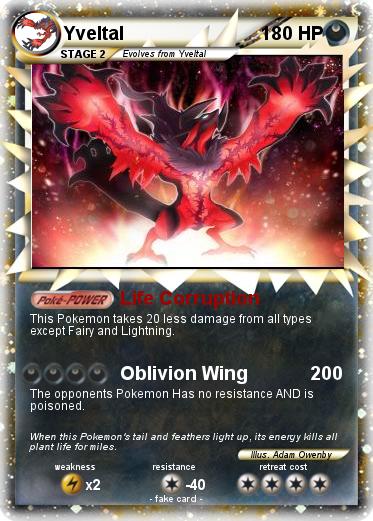 Pokemon Yveltal