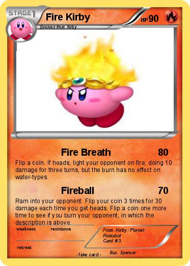 Pokemon Fire Kirby