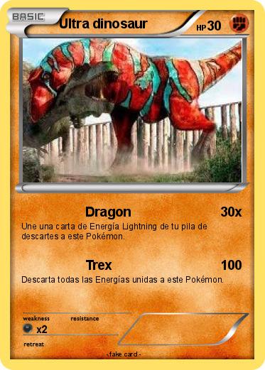 Pokemon Ultra dinosaur