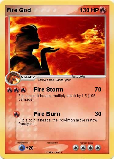 Pokemon Fire God