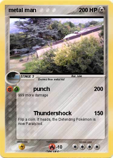 Pokemon metal man