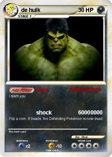 Pokemon de hulk