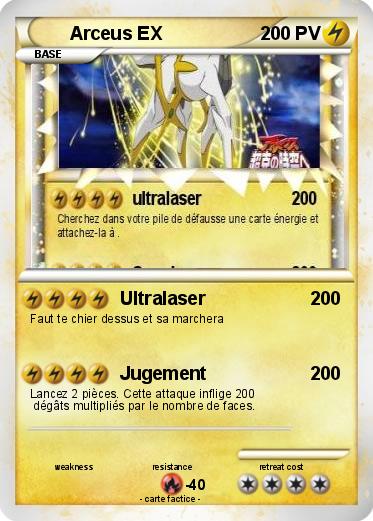 Pokemon Arceus EX