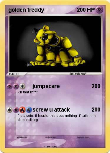 Pokemon golden freddy