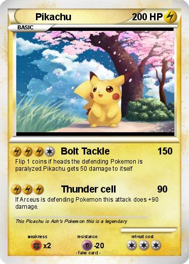 Pokemon Pikachu