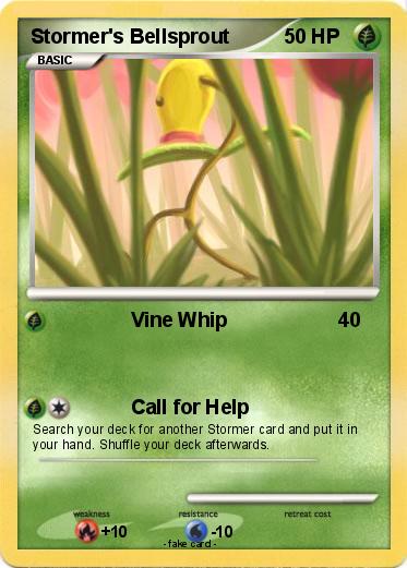 Pokemon Stormer's Bellsprout