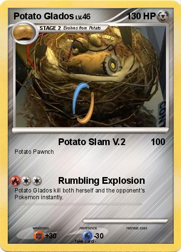Pokemon Potato Glados