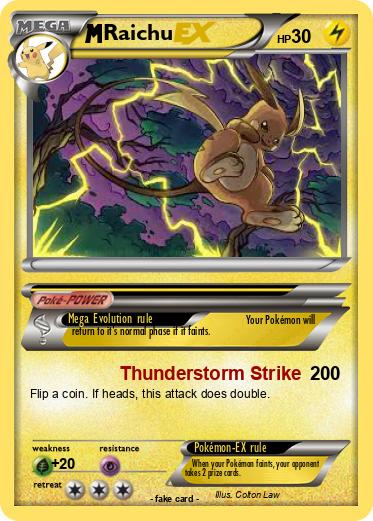 Pokemon Raichu
