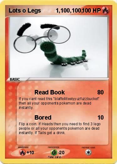 Pokemon Lots o Legs         1,100,100,