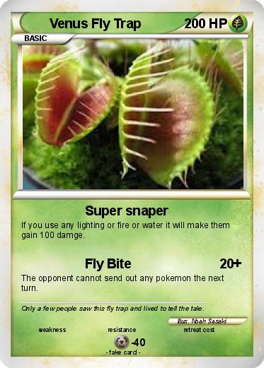 Pokemon Venus Fly Trap