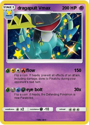 Pokemon dragapult Vmax