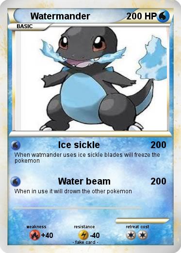 Pokemon Watermander