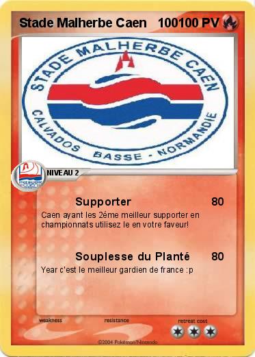 Pokemon Stade Malherbe Caen   100