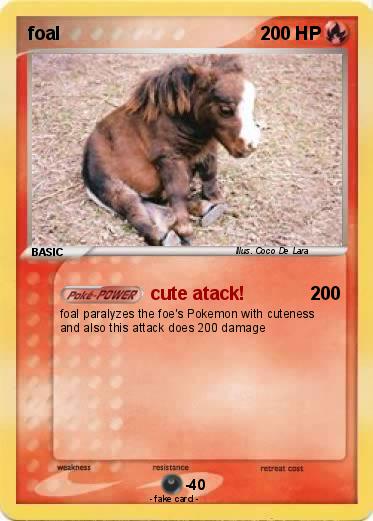 Pokemon foal