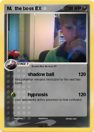 Pokemon M.  the boss EX