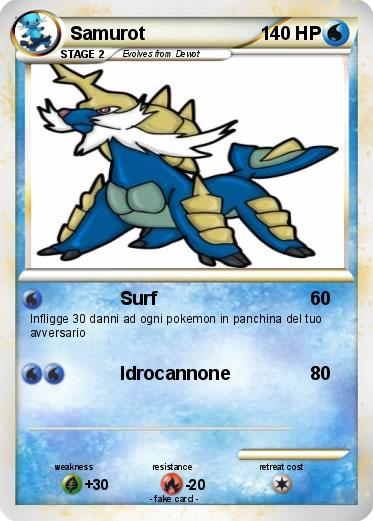 Pokemon Samurot