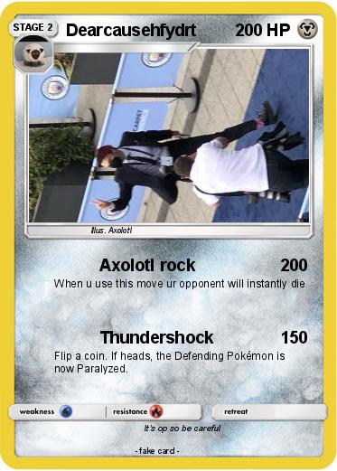 Pokemon Dearcausehfydrt