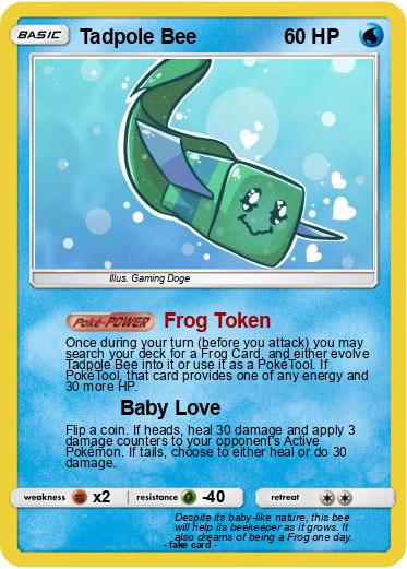 Pokemon Tadpole Bee