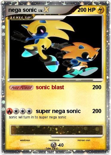 Pokemon nega sonic