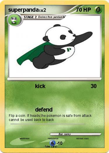 Pokemon superpanda