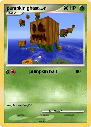 Pokemon pumpkin ghast