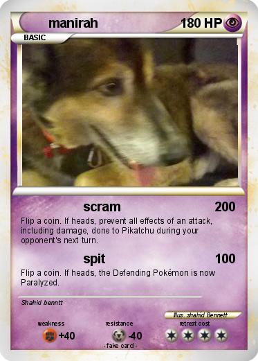 Pokemon manirah