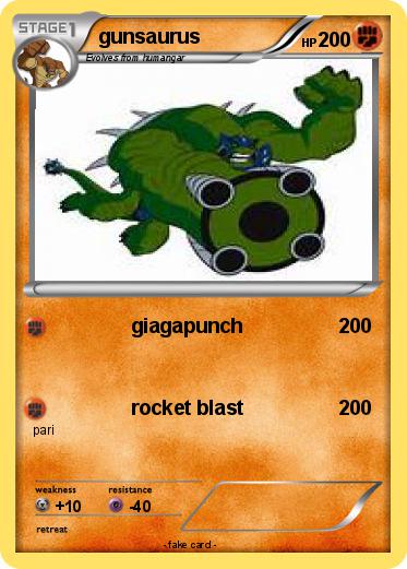 Pokemon gunsaurus