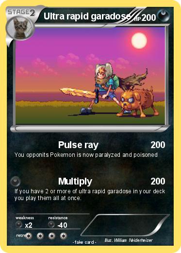 Pokemon Ultra rapid garadose