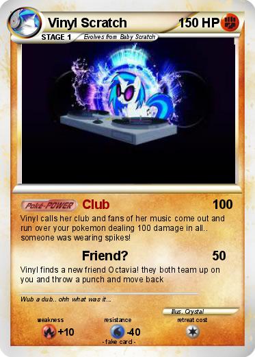 Pokemon Vinyl Scratch