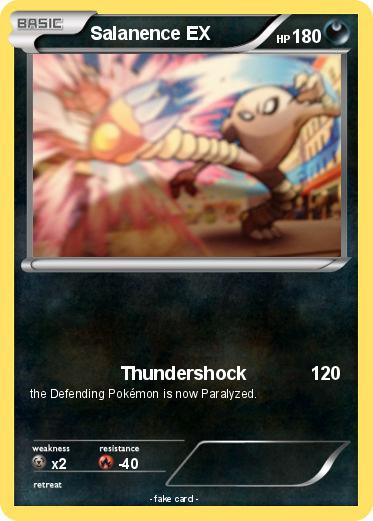 Pokemon Salanence EX