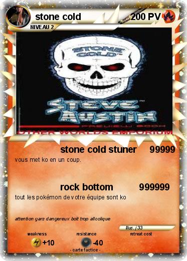 Pokemon stone cold