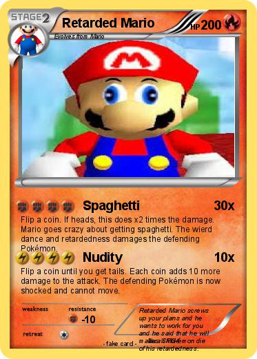 Pokemon Retarded Mario