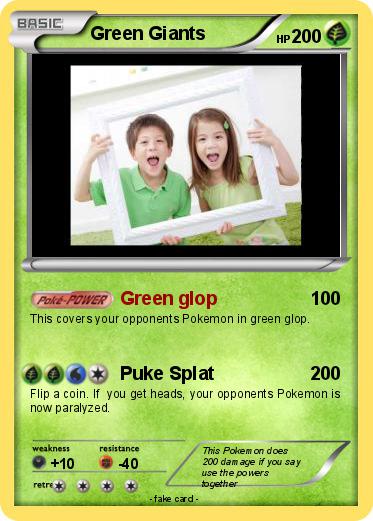Pokemon Green Giants