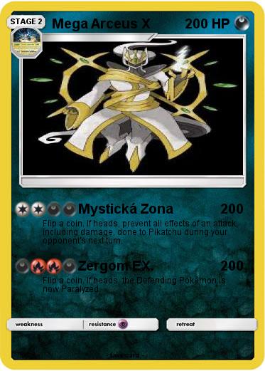 Pokemon Mega Arceus X