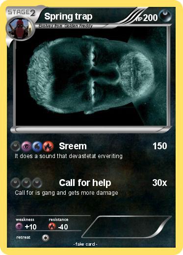 Pokemon Spring trap