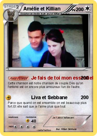 Pokemon Amélie et Killian