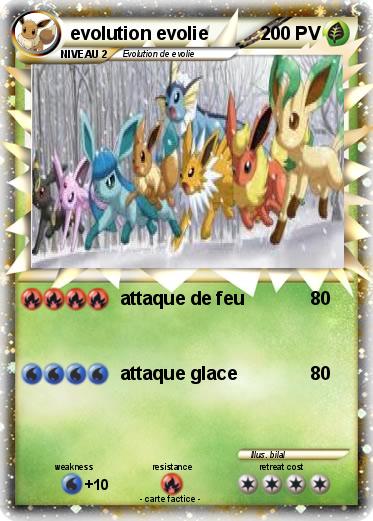 Pokemon evolution evolie