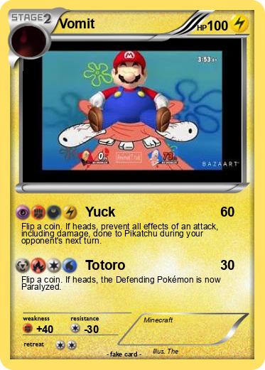 Pokemon Vomit