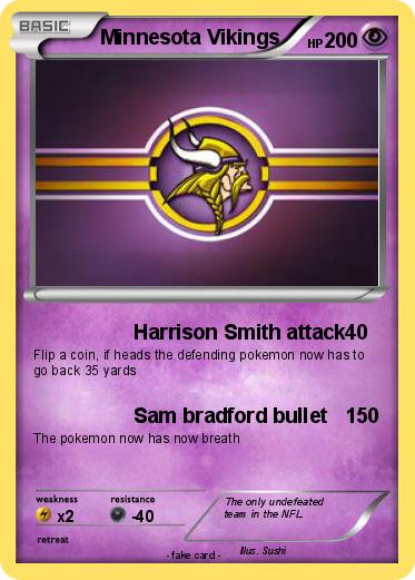 Pokemon Minnesota Vikings